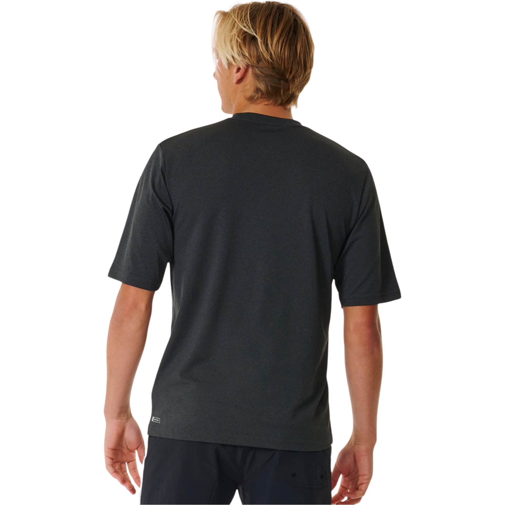 2026 Rip Curl Stack UPF Kortärmad Lycraväst För Herr 167MRV - Black Marle